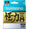 Леска плетёная SHIMANO KAIRIKI 8 PE 150 м разноцветная 0,100 мм 6,5 кг 59WPLA58R21